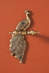 Anthropologie Ida Peacock Towel Hook In Brown