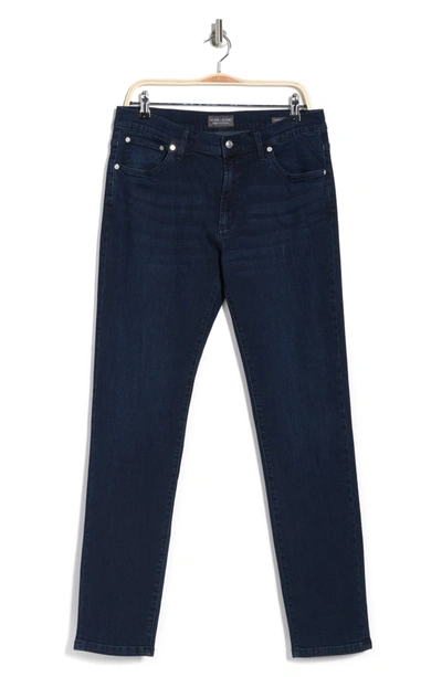 Slate And Stone Mercer Skinny Fit Jeans In Deep Blue