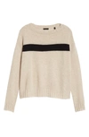 Atm Anthony Thomas Melillo Wool & Cashmere Sweater In Desert He