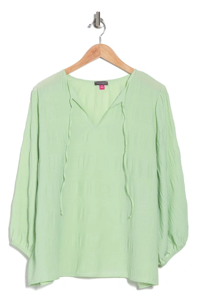 Vince Camuto Smocked Blouse In Soft Meadow