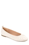 Journee Collection Tru Comfort Foam Tannya Flat In Bone