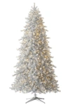 Treetopia Tinkerbell Silver Christmas Tree In Clear Led