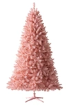 Treetopia Pretty In Pink Synthetic Fir Tree In Clear Led