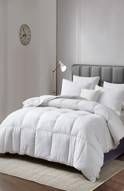 Blue Ridge Home Fashions Martha Stewart Tencel® & Cotton Blend Goose Feather & Down Fiber Comforter In White
