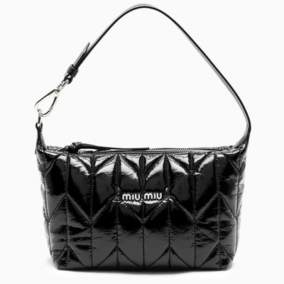 Miu Miu Black Ciré Mini-bag