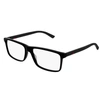 GUCCI GUCCI DEMO RECTANGULAR MEN'S EYEGLASSES GG0424O 005 58