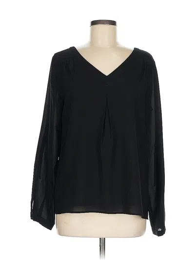 Pre-owned 41hawthorn 3/4 Sleeve Blouse In Black