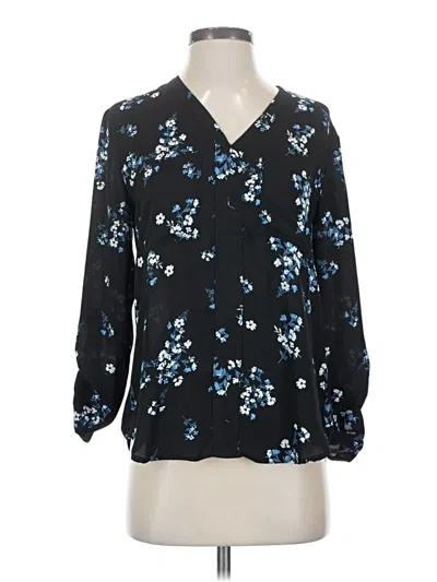 Pre-owned 41hawthorn 3/4 Sleeve Blouse In Black