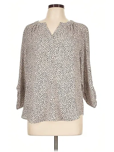Pre-owned 41hawthorn 3/4 Sleeve Blouse In Ivory