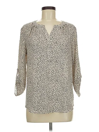 Pre-owned 41hawthorn 3/4 Sleeve Blouse In Ivory