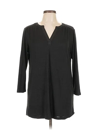 Pre-owned 41hawthorn 3/4 Sleeve T-shirt In Black