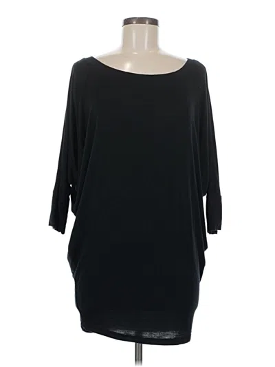 Pre-owned 41hawthorn 3/4 Sleeve T-shirt In Black