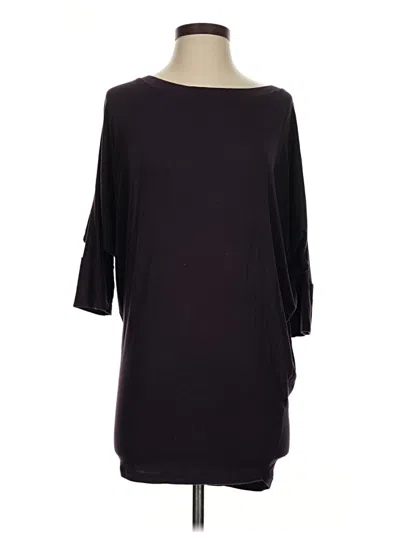 Pre-owned 41hawthorn 3/4 Sleeve T-shirt In Black