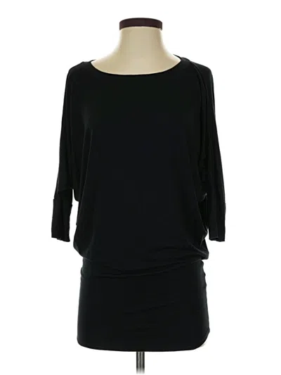 Pre-owned 41hawthorn 3/4 Sleeve T-shirt In Black