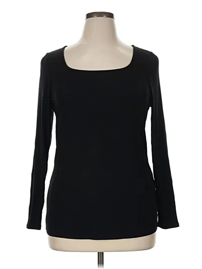 Pre-owned 41hawthorn 3/4 Sleeve T-shirt In Black