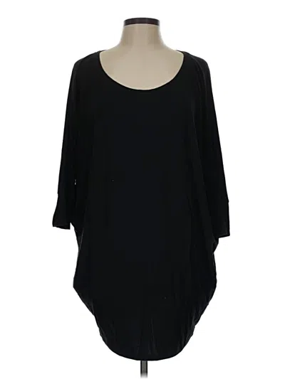 Pre-owned 41hawthorn 3/4 Sleeve T-shirt In Black