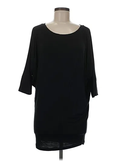 Pre-owned 41hawthorn 3/4 Sleeve T-shirt In Black