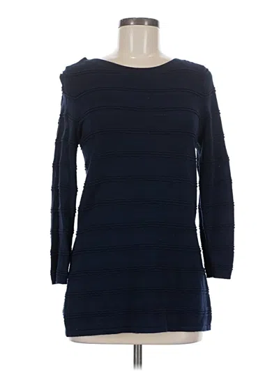 Pre-owned 41hawthorn 3/4 Sleeve T-shirt In Blue