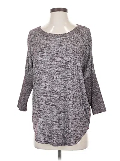 Pre-owned 41hawthorn 3/4 Sleeve T-shirt In Gray