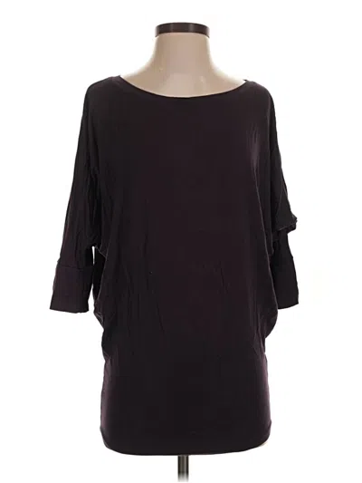 Pre-owned 41hawthorn 3/4 Sleeve T-shirt In Purple