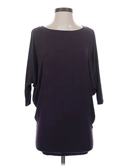 Pre-owned 41hawthorn 3/4 Sleeve T-shirt In Purple