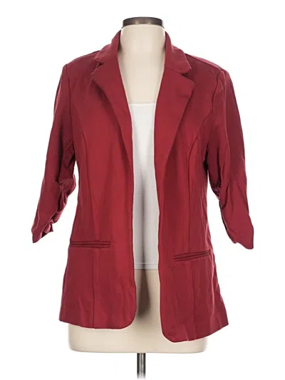 Pre-owned 41hawthorn Blazer Jacket In Burgundy