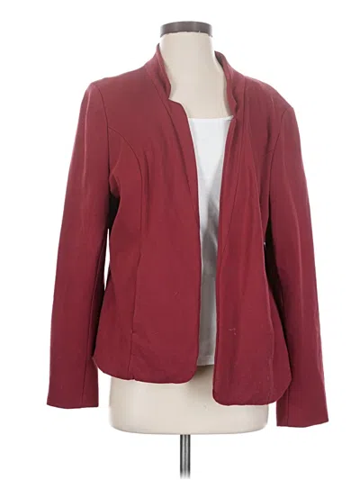 Pre-owned 41hawthorn Blazer Jacket In Burgundy
