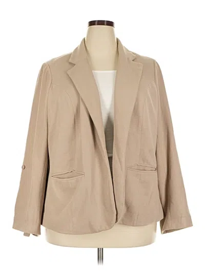 Pre-owned 41hawthorn Blazer Jacket In Tan
