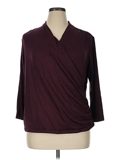 Pre-owned 41hawthorn Cardigan Sweater In Burgundy