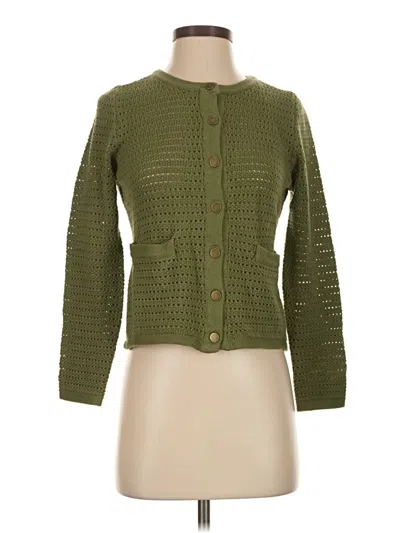 Pre-owned 41hawthorn Cardigan Sweater In Green