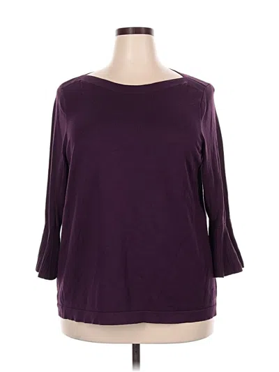 Pre-owned 41hawthorn Cardigan Sweater In Purple