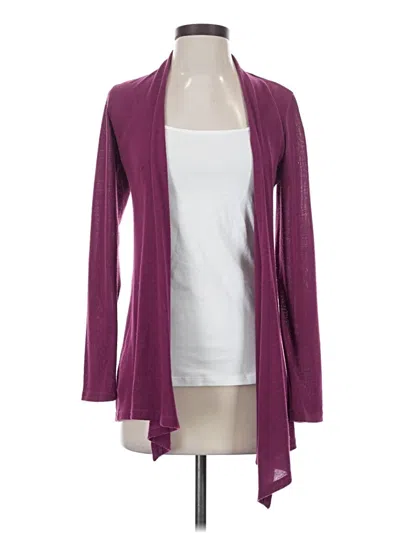 Pre-owned 41hawthorn Cardigan Sweater In Purple