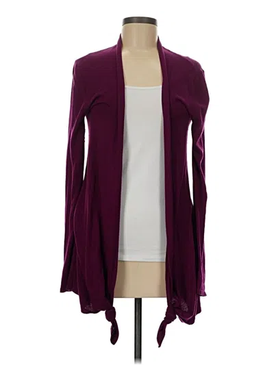 Pre-owned 41hawthorn Cardigan Sweater In Purple
