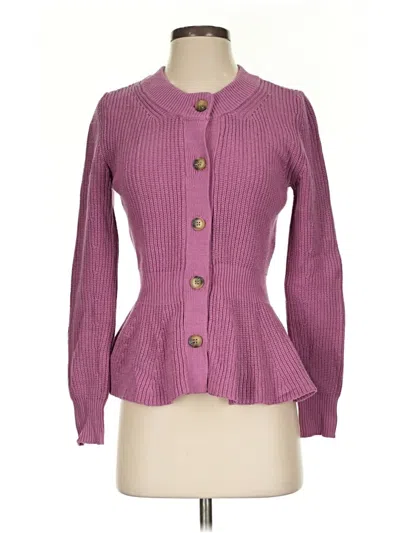 Pre-owned 41hawthorn Cardigan Sweater In Purple