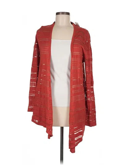Pre-owned 41hawthorn Cardigan Sweater In Red