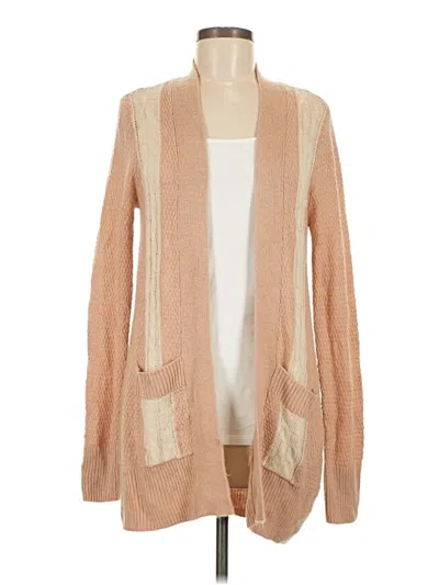 Pre-owned 41hawthorn Cardigan Sweater In Tan