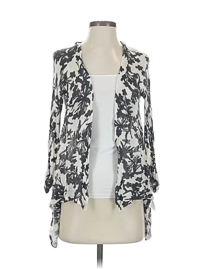 Pre-owned 41hawthorn Cardigan Sweater In White