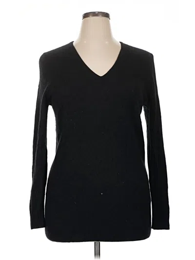 Pre-owned 41hawthorn Cashmere Pullover Sweater In Black