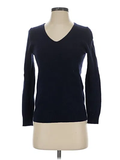 Pre-owned 41hawthorn Cashmere Pullover Sweater In Blue