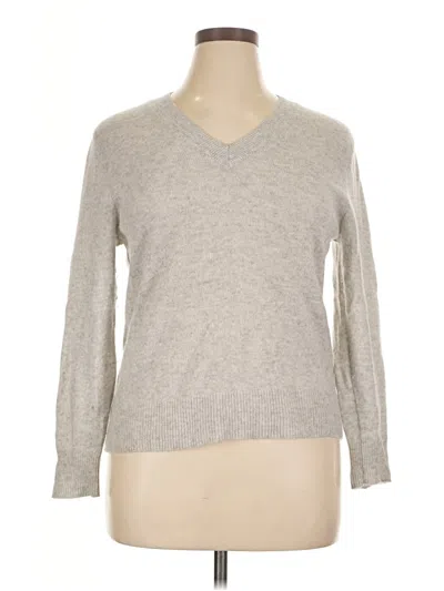Pre-owned 41hawthorn Cashmere Pullover Sweater In Gray