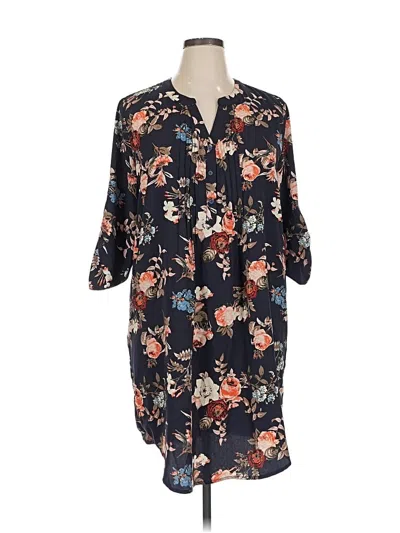 Pre-owned 41hawthorn Casual Dress In Blue