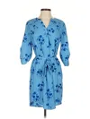 41hawthorn Casual Dress In Blue