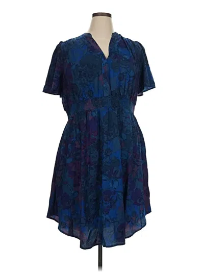 Pre-owned 41hawthorn Casual Dress In Blue