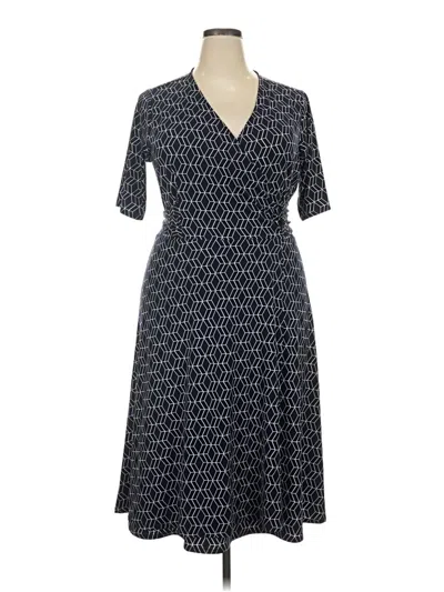 Pre-owned 41hawthorn Casual Dress In Blue
