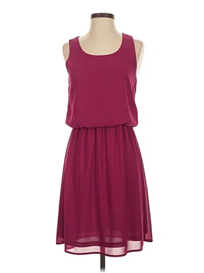 Pre-owned 41hawthorn Casual Dress In Burgundy