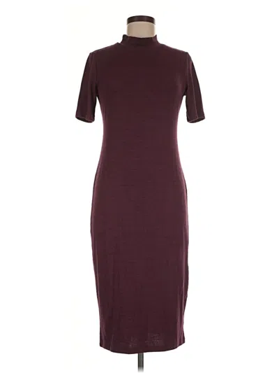 Pre-owned 41hawthorn Casual Dress In Burgundy