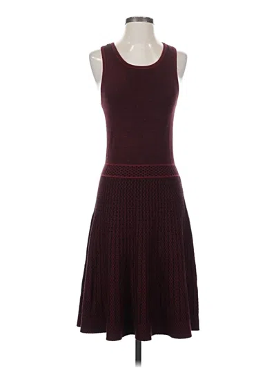 Pre-owned 41hawthorn Casual Dress In Burgundy