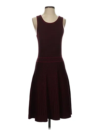 Pre-owned 41hawthorn Casual Dress In Burgundy