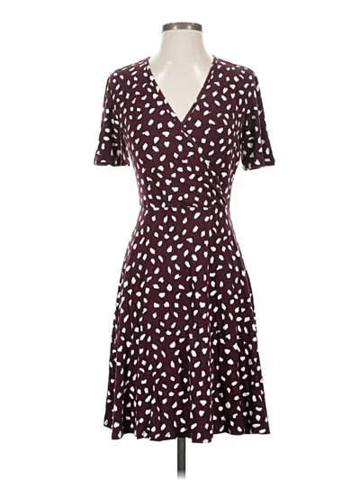 Pre-owned 41hawthorn Casual Dress In Burgundy