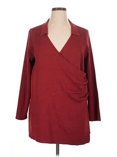 Pre-owned 41hawthorn Casual Dress In Burgundy